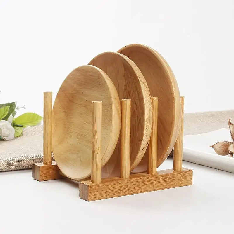 Eco Collapsible Bamboo Dish Drying Rack